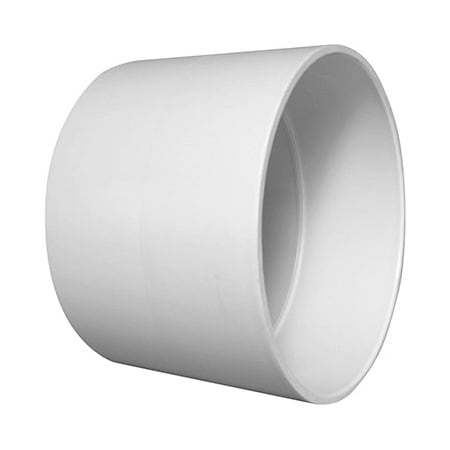 Charlotte Pipe And Foundry 114 DWV Coupling PVC 00100 0600HA